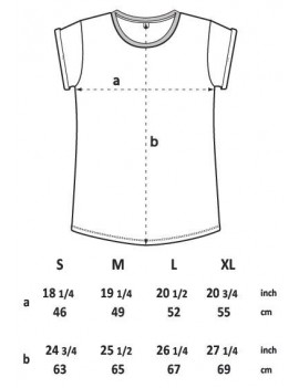T-shirt Bio et Recyclé - Guide des tailles