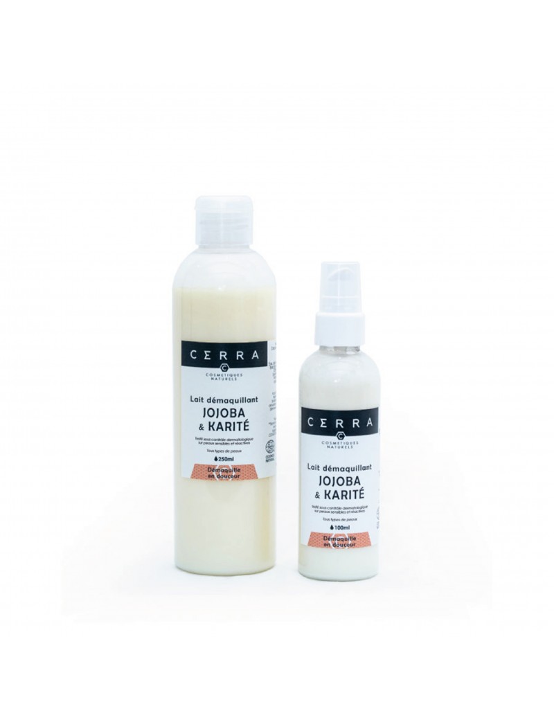Lait démaquillant Jojoba & Karité Lait démaquillant Jojoba & Karité